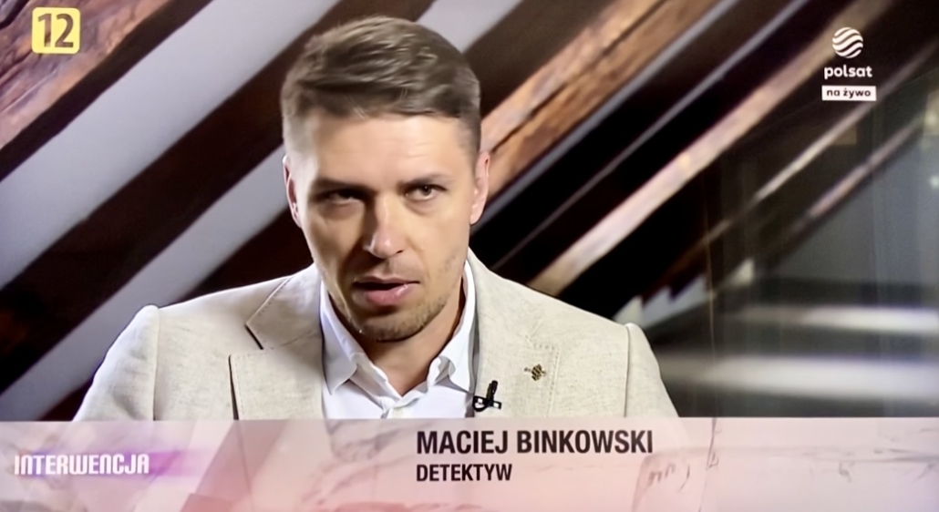 Wypowiedź dla programu Interwencja na temat mechanizmu działania oszustów podających się za brokerów finansowych.